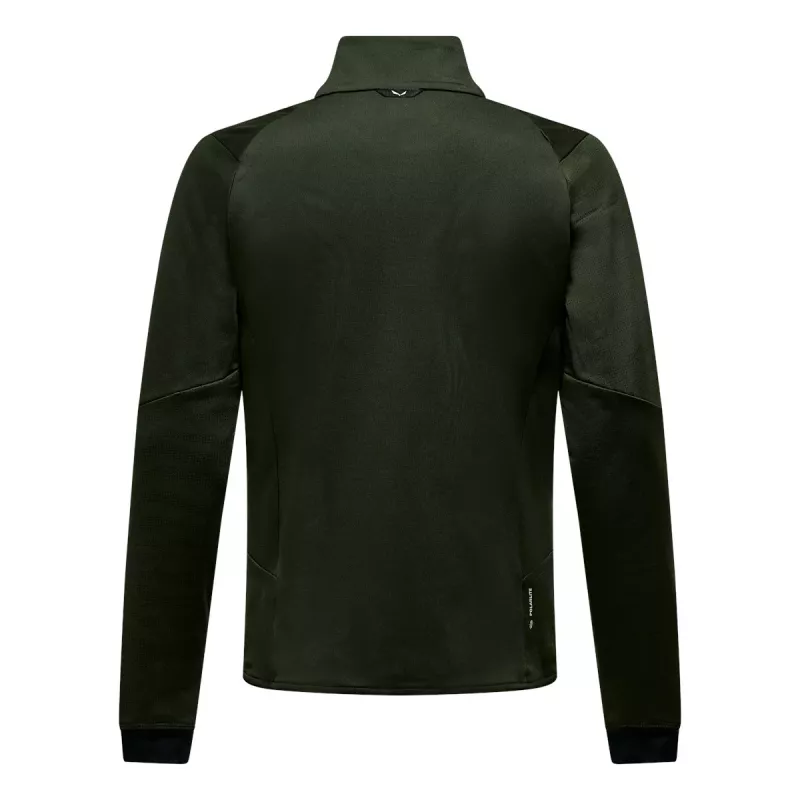 Salewa Sella Crevasse Jacket pánske fleece - Dark Olive, veľkosť M