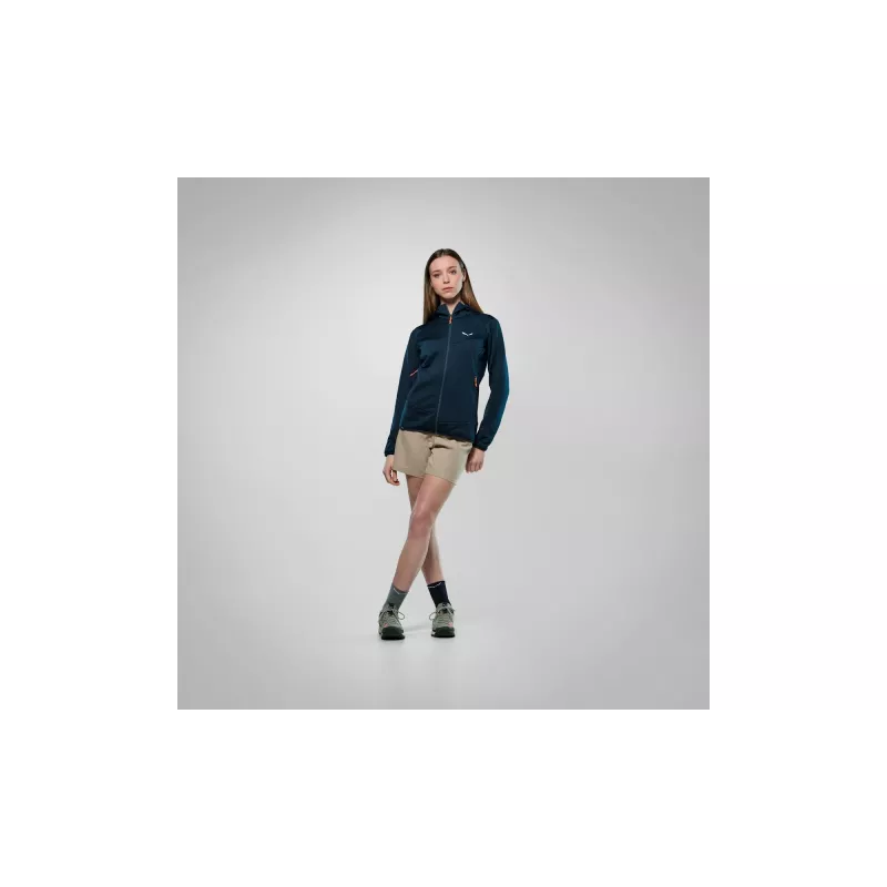 Salewa Puez Altavia PL HD bunda dámska kapucňové fleece - Navy Blazer XS