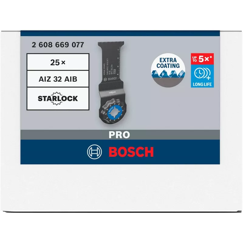Bosch Professional Starlock AIZ 32 AIB ponorný plátok píly, 32 x 50 mm, Bi-Metal 2608669077