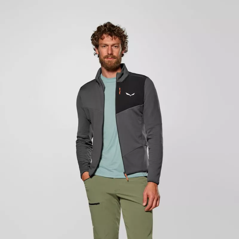 Salewa Ortles Fleece FZ bunda pánska Onyx M