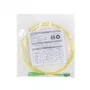 LogiLink FPSLS50 jednovidové OS2 optické patch kábel, SC/APC na LC/APC, 9/125 µm, 50 m, žltý