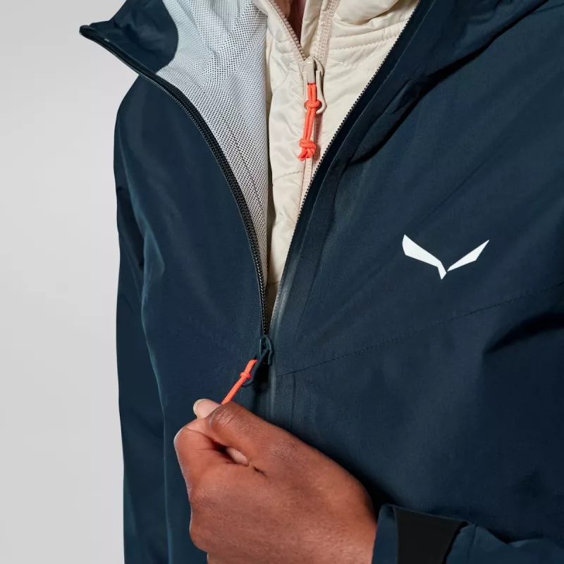 Salewa Puez Aqua 4 PTX 2.5L bunda dámska - Navy Blazer - 36 (S)