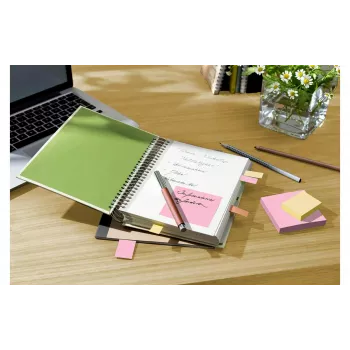 3M Post-it Recycling Notes 655-1RPT-N, 127 x 76 mm, fialová, 100 listov, 100% recyklovaný papier