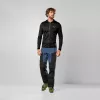 Salewa Sella Crevasse HD fleecová bunda s kapucňou - pánska - Black Out - L