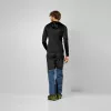 Salewa Sella Crevasse HD fleecová bunda s kapucňou - pánska - Black Out - L