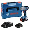 Bosch Professional GDS 18V-450 HC 06019K4003 akumulátorový rázový uťahovák 18V s 2x 5,0Ah batériami, nabíjačkou a L-BOXX