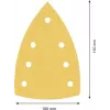 Bosch Accessories 2608901643 brúsne listy pre multitool brúsku, zrnitosť 120, 150 x 100 mm, balenie 50 ks