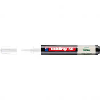 Edding 50 EcoLine lakový marker biela 2-3 mm 4-50-049