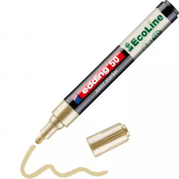Edding 50 EcoLine lakový marker zlatá 2-3 mm (4-50-053)