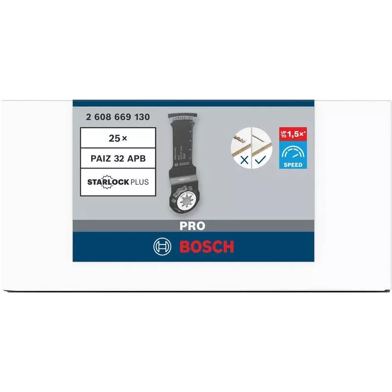 Bosch PRO PAIZ 32 APB ponorný plátok píly 32x60 mm StarlockPlus bi-metal 2608669130
