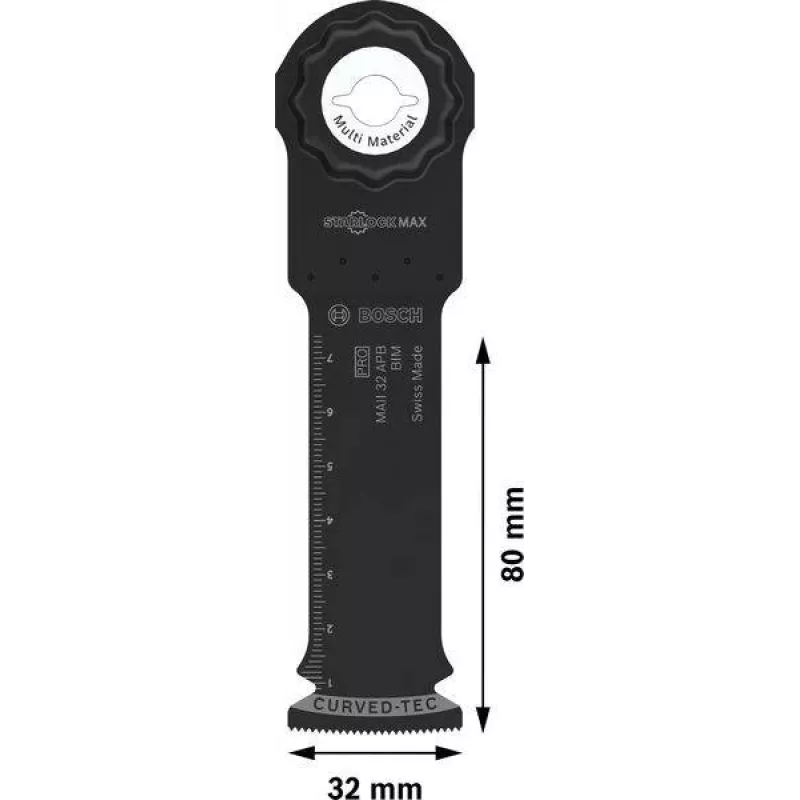 Bosch bimetalový multi nôž 32 mm StarlockPlus ponorný plátok píly 2608669133