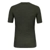 Salewa Cristallo Thermal tričko pánske - Dark Olive