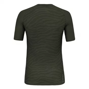 Salewa Cristallo Thermal tričko pánske - Dark Olive
