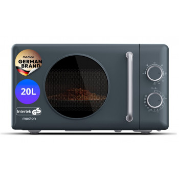 Medion MD100119 Retro mikrovlnná rúra Mocca 800W 20L (50079805)
