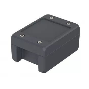 Bopla BA-S 100806 F Bocube Alu univerzálne puzdro 121 x 86 x 60 mm hliník grafitová sivá RAL 7024 00162124