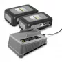 Kärcher štartovacia sada Battery Power+ 18/30 2.445-072.0 - 18V 3,0Ah Li-Ion batéria a nabíjačka
