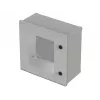 Bopla PS 442-T nástenné puzdro 400 x 400 x 200 mm svetlosivá (RAL 7035) 42244200