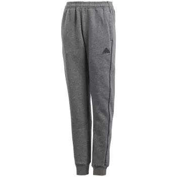 adidas Core 18 tepláky Junior sivá 116 cm CV3957