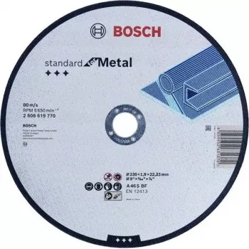Bosch Standard for Metal 2608619769 rezací kotúč 180 mm x 3 mm x 22,23 mm, oxid hlinitý, 1 kus