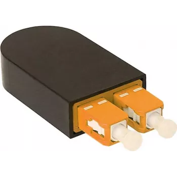 BLUELAN BlueOptics optický loopback adaptér OM2 50/125µm multimódový SC/UPC duplex keramická ferula -40°C až +85°C (BOLBSCOM2)