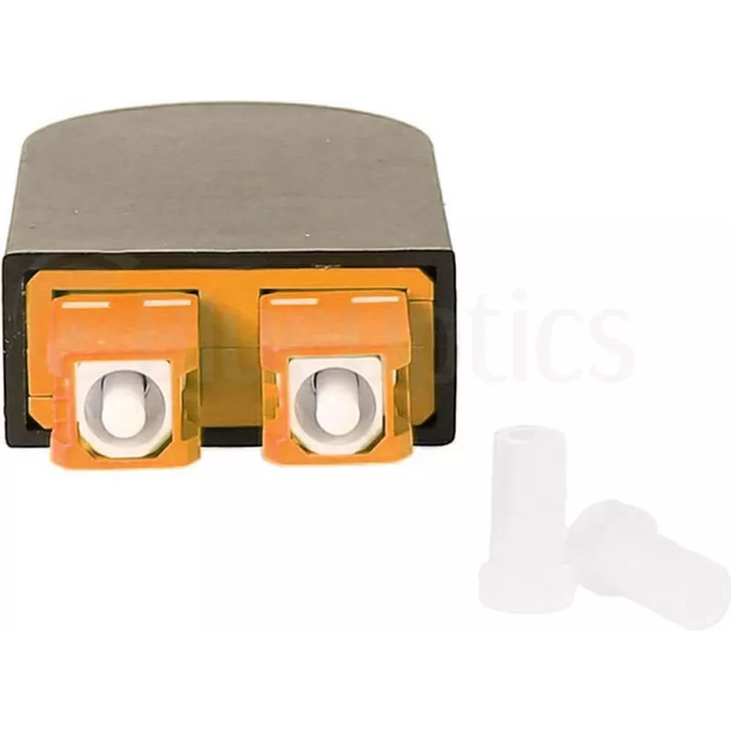 BLUELAN BlueOptics optický loopback adaptér OM2 50/125µm multimódový SC/UPC duplex keramická ferula -40°C až +85°C (BOLBSCOM2)