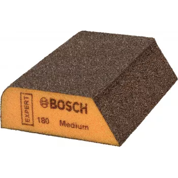 Bosch EXPERT M475 brúsna špongia, K120 Medium, oxid hlinitý, na mokro & na sucho, obdĺžnikový blok 2608621921
