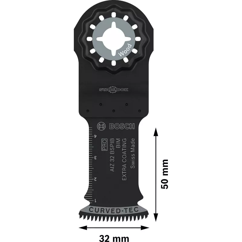 BOSCH PRO AIZ 32 BSPIB StarlockPlus ponorný pílový list, 32 x 50 mm, bi-metal 2608669073