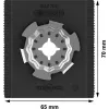 Bosch 2608669126 sada príslušenstva pre multi-nástroj 5-dielna Starlock