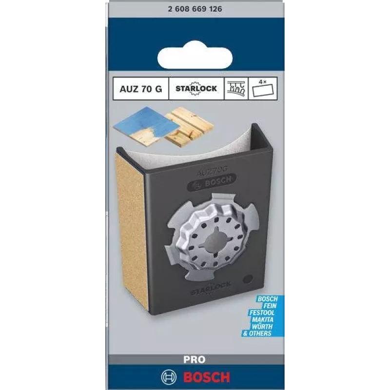 Bosch 2608669126 sada príslušenstva pre multi-nástroj 5-dielna Starlock