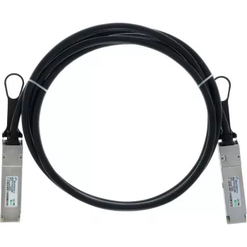 BLUELAN NJAAKK-0002-BL 400G QSFP112 Direct Attach medený kábel, 2 m, pasívny, 26 AWG, Infiniband & Ethernet