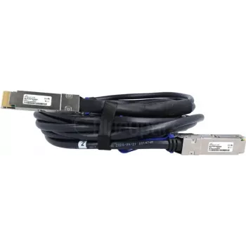 BlueLAN P08242-001 kompatibilný 200G QSFP56 na 2x100G QSFP56 InfiniBand HDR DAC breakout kábel, 1m, pasívny, 26 AWG P08242-001-BL