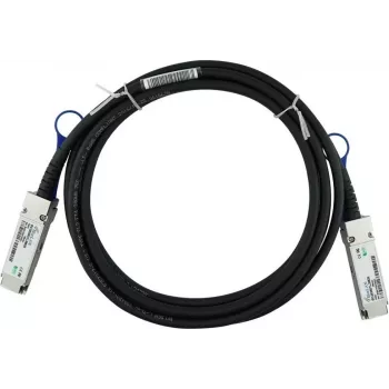 BLUELAN kompatibilný s Ubiquiti UACC-DAC-QSFP28-2M Direct Attach kábel, 100GBASE-CR4, Infiniband EDR, 30AWG, 2 metre (UACC-DAC-QSFP28-2M-BL)