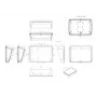 Bopla BoPad BOP 10.1 P-9016-SET puzdro na displej 285 x 198 x 92,90 mm ABS biela RAL 9016 35110176.HMT1