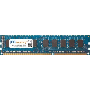 PHS-memory 8GB DDR3 ECC UDIMM 1333MHz PC3-10600 CL9 2Rx8 240-pin pre Supermicro X9SCL+-F -B SP331581