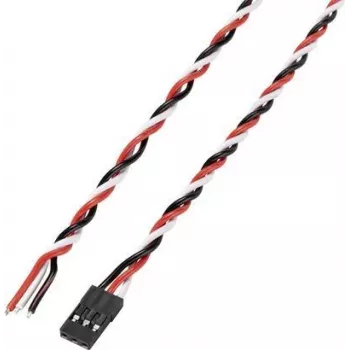Reely sada predlžovacích káblov pre servo, balenie 10 ks, 30 cm, 0,35 mm², krútený, JR/Futaba konektor RE-6992130