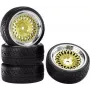 Reely 1:10 On-Road kompletné koleso Racing CLS Gold 1 ks RE-6702300