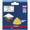 Bosch EXPERT C470 sada delta brúsnych listov 93 mm P60/P80/P120 suchý zips perforované balenie 6 ks 2608900832