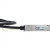 BlueLAN 40GBASE-CR4 QSFP na 4x 10GBASE-CR SFP+ pasívny direct-attach breakout kábel, 2 m, AWG30, kompatibilný s Centec CAB-Q-S-1M-CT-BL