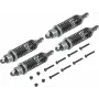 Reely RE-7083021 Hliníkový olejom plnený tlmič set (2 ks, 90 mm, modrá)