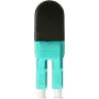 BLUELAN BlueOptics OM3 LC/UPC Duplex Multimode sklenené vlákno Loopback adaptér, aqua, keramická ferula, -40°C až +85°C BOLBLCOM3
