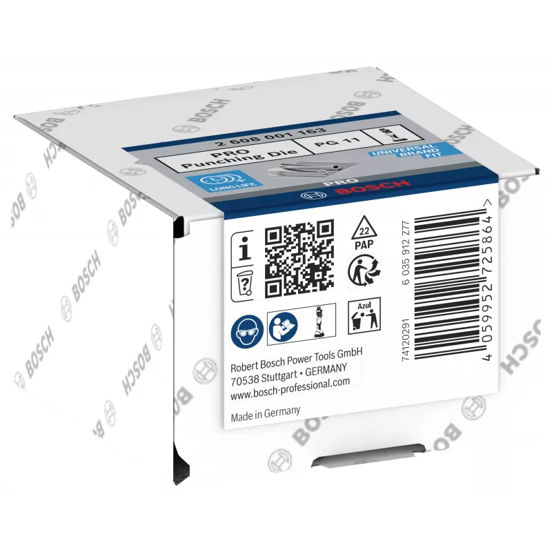 Bosch 2608001163 Crimpovacia matrica pre rúrkové káblové očká a konektory 70 mm²