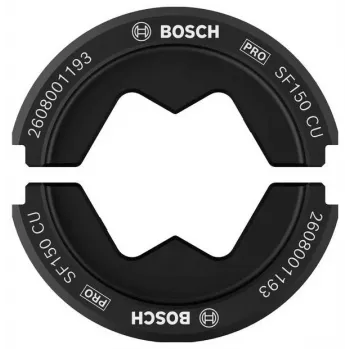 Bosch 2608001166 Crimpovacia matrica pre rúrkové káblové očká a rúrkové konektory, 150 mm², šesťhranný profil