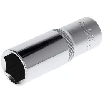 GEDORE red 1/2 palca Náhon 19 mm Šesťhranný dlhý nástrčný kľúč, 77 mm dĺžka, chróm-vanád R61001914