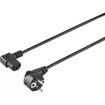 Sygonix SY-5042710 Napájací kábel CEE 7/7 na IEC C13 2 m čierny