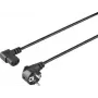 Sygonix SY-5042710 Napájací kábel CEE 7/7 na IEC C13 2 m čierny
