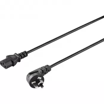 Sygonix SY-5042712 Napájací kábel čierny 2,00 m