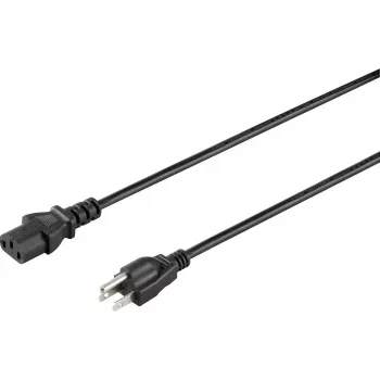 Sygonix SY-5042706 IEC C13 napájací kábel CEE 7/7 na C13 2 m čierny