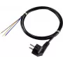 Sygonix SY-5043474 Napájací kábel CEE 7/7 na IEC C13 3 m čierny