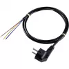 Sygonix SY-5043474 Napájací kábel CEE 7/7 na IEC C13 3 m čierny