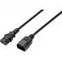 Sygonix SY-5044234 Predlžovací napájací kábel, C14 na C13, 3,5 m, čierny